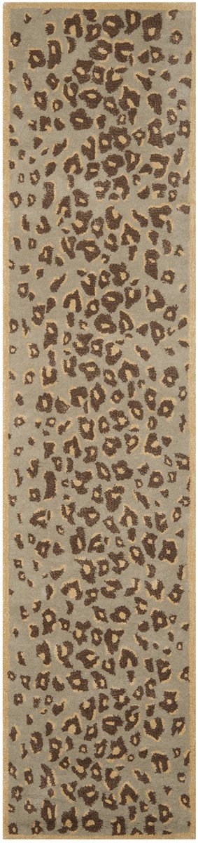 Martha Kalahari Hand-Tufted Wool Rug – Modern Leopard Print Design for Stylish Home Décor Enrichment