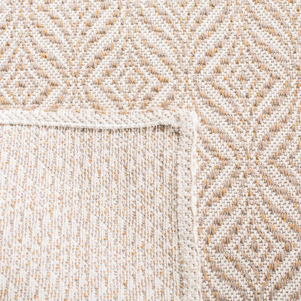 Martha Stewart Cotton 403  Not Available 100% Cotton Rug Beige / Grey