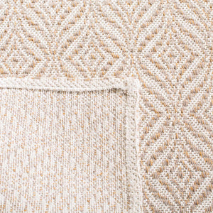 Martha Stewart Cotton 403  Not Available 100% Cotton Rug Beige / Grey