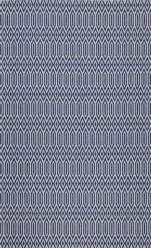 Martha Stewart Cotton 405  Not Available 100% Cotton Rug Blue / Grey