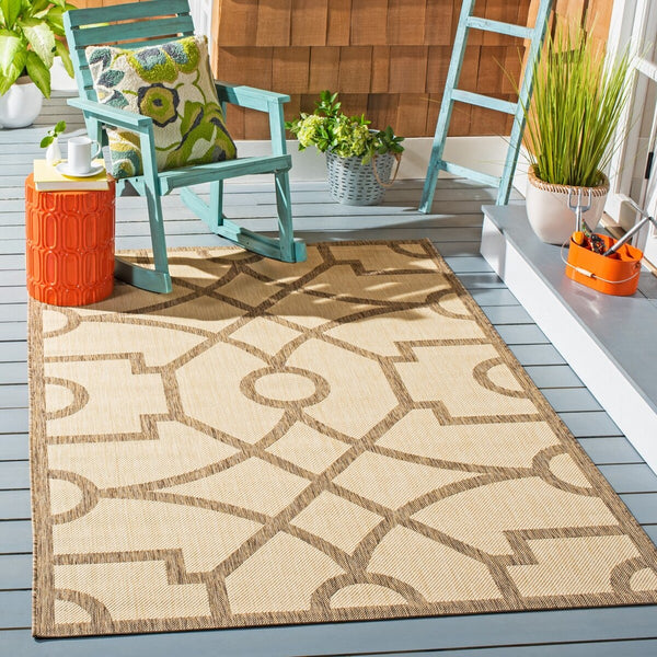 Safavieh Fretwork Power Loomed 100%Polypropylene Rug MSR4121K-4