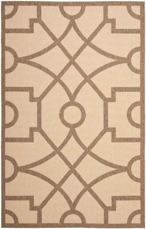 Safavieh Fretwork Power Loomed 100%Polypropylene Rug MSR4121K-4