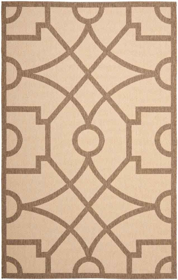 Safavieh Fretwork Power Loomed 100%Polypropylene Rug MSR4121K-4