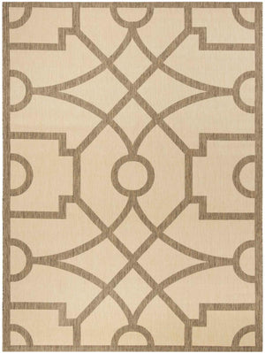 Safavieh Fretwork Power Loomed 100%Polypropylene Rug MSR4121K-4