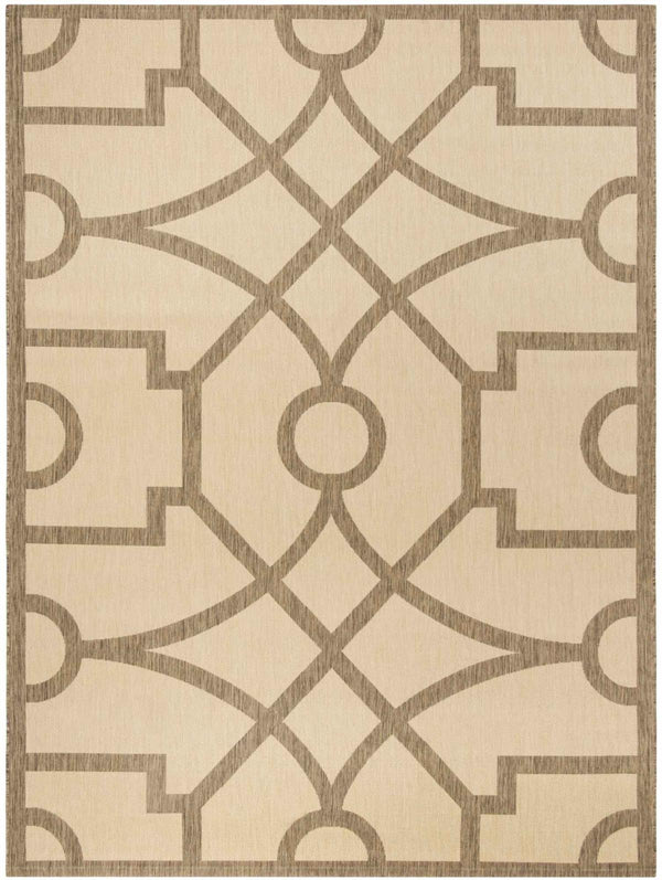 Safavieh Fretwork Power Loomed 100%Polypropylene Rug MSR4121K-4