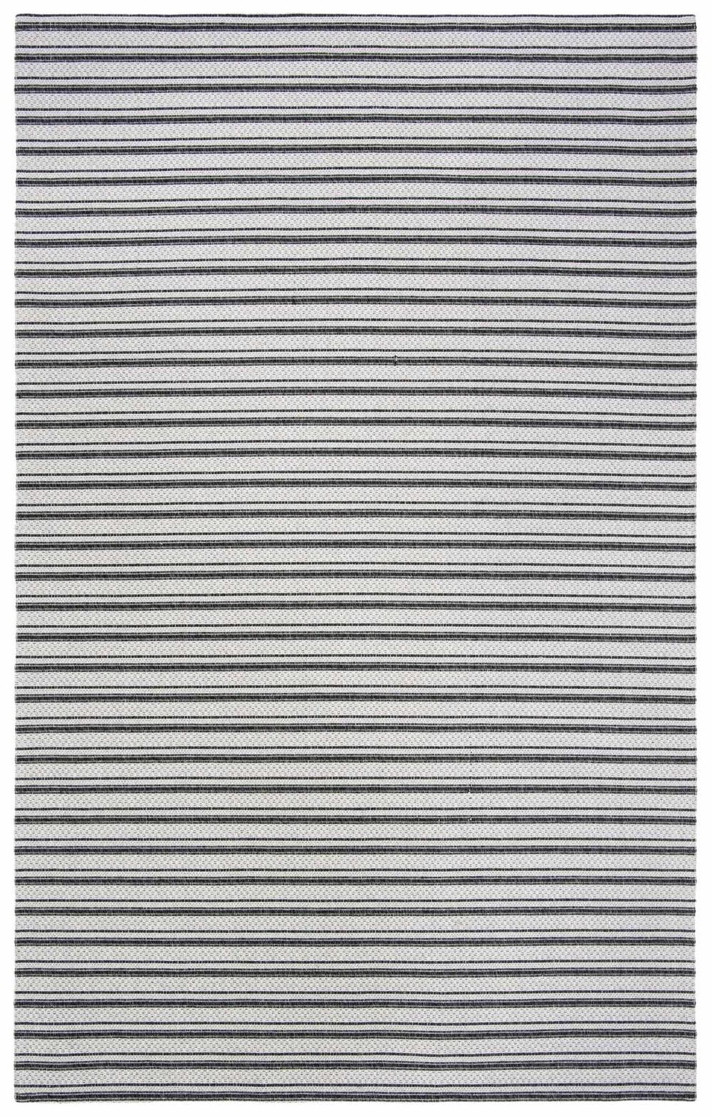 Martha Stewart Cotton 419  Not Available 100% Cotton Rug Charcoal / Grey
