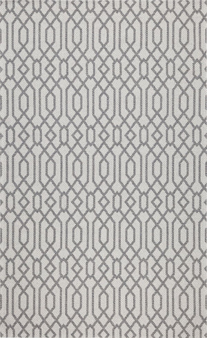 Martha Stewart Cotton 421  Not Available 100% Cotton Rug Silver / Grey