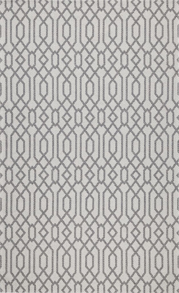 Martha Stewart Cotton 421  Not Available 100% Cotton Rug Silver / Grey