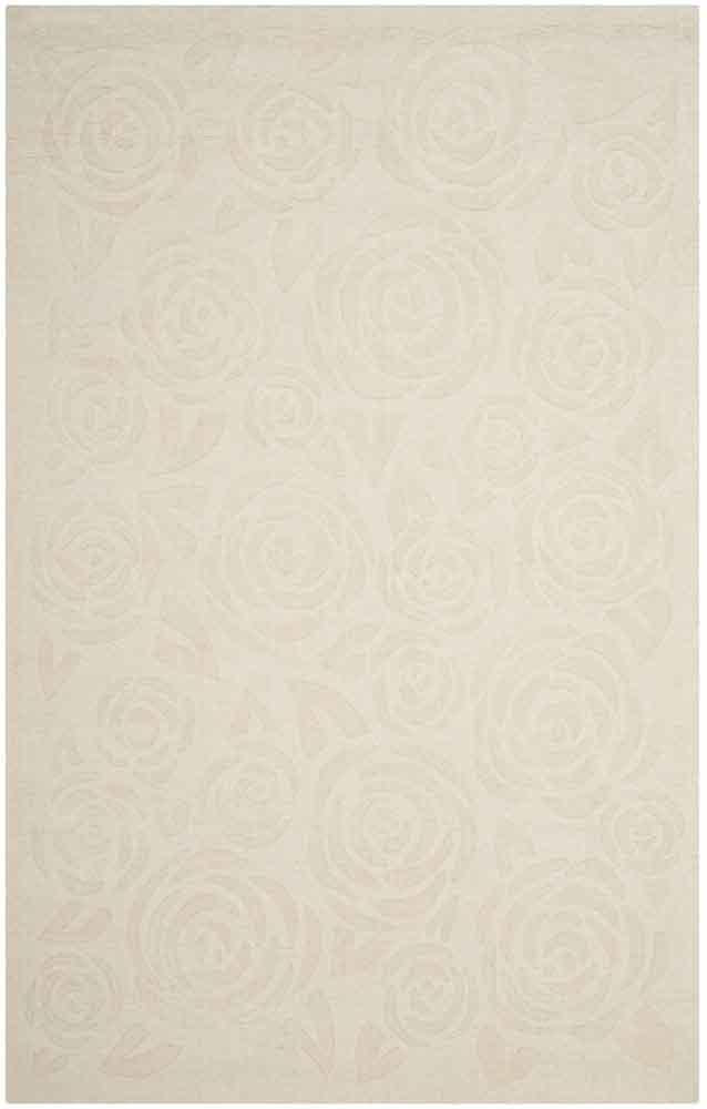 Safavieh Block Print Rose Tufted/Hand Loomed Wool Pile Rug MSR4618C-24