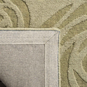 Safavieh Block Print Rose Tufted/Hand Loomed Wool Pile Rug MSR4618D-24