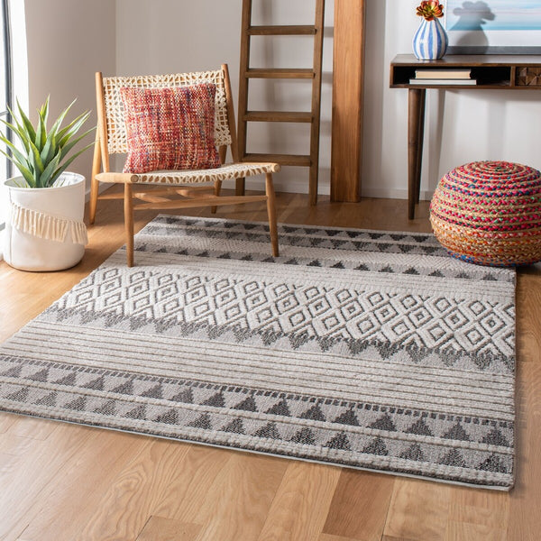 Safavieh Martha Stewart Marrakesh 519 Power Loomed Space Dyed Polyester Bohemian Rug MSR519A-6
