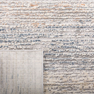 Martha Stewart 682 Contemporary Powerloomed 50% Polyester, 50% Polypropylene Rug Cream / Light Grey