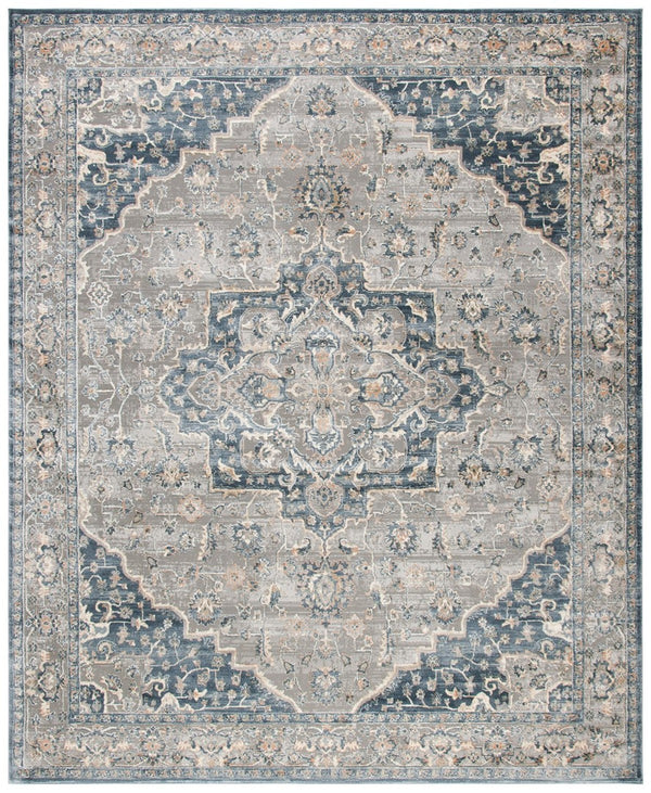 Safavieh Msr684 Peak Cosmopolitan Powerloomed 50% POLYESTER/50% POLYPROPYLENE Traditional Rug MSR684M-8