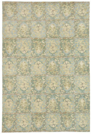 Martha MSR8625 Luxurious Silk & Wool Pile Rug Handcrafted in Nepal – Elegant Rectangle Design