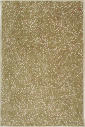Martha Exquisite Silk & Wool Pile Rectangle Rug from Nepal - Elevate Your Space with Luxury Style