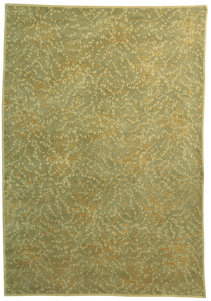 Martha Exquisite Silk & Wool Pile Rectangle Rug from Nepal - Elevate Your Space with Luxury Style