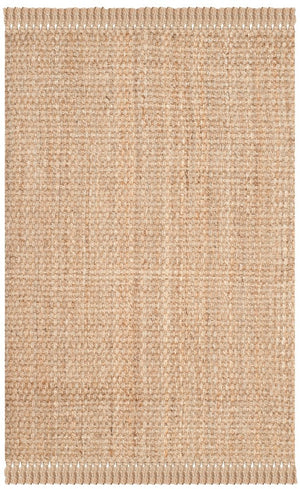 Martha Stewart 9491  Hand Loomed Jute Rug Natural