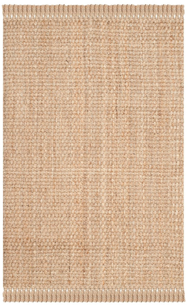 Martha Stewart 9491  Hand Loomed Jute Rug Natural