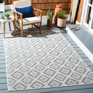Safavieh Msr Cy Indoor/Outdoor Flat Weave Polypropylene Indoor/Outdoor-Geometric Rug MSRO307F-9