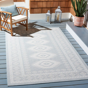 Safavieh Msr Cy Indoor/Outdoor Flat Weave Polypropylene Indoor/Outdoor-Geometric Rug MSRO327J-9