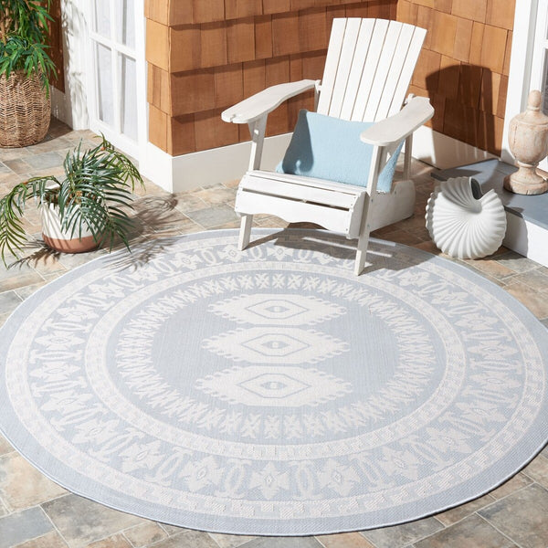 Safavieh Msr Cy Indoor/Outdoor Flat Weave Polypropylene Indoor/Outdoor-Geometric Rug MSRO327J-9