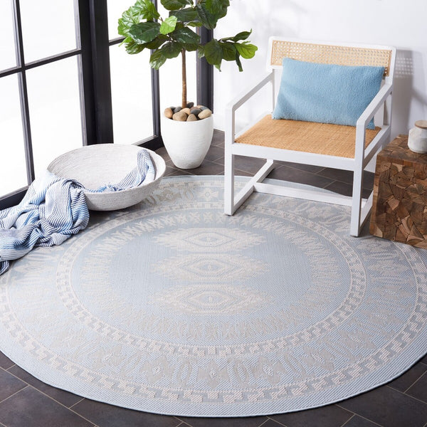 Safavieh Msr Cy Indoor/Outdoor Flat Weave Polypropylene Indoor/Outdoor-Geometric Rug MSRO327J-9