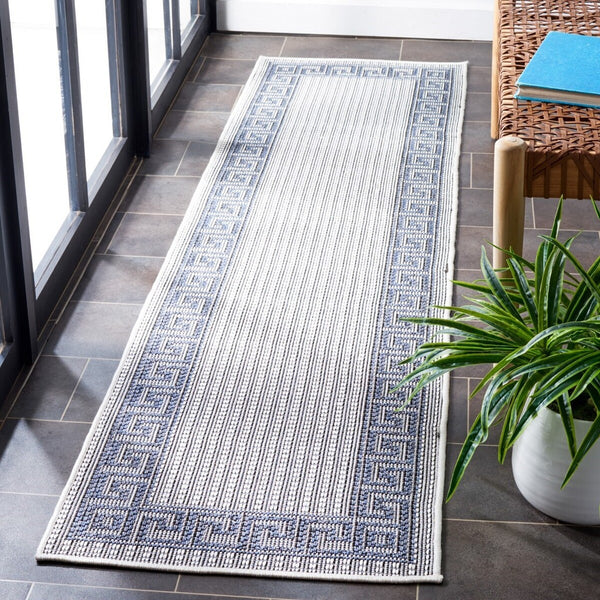 Safavieh Msr Cy Indoor/Outdoor Flat Weave Polypropylene Indoor/Outdoor-Geometric Rug MSRO331G-8