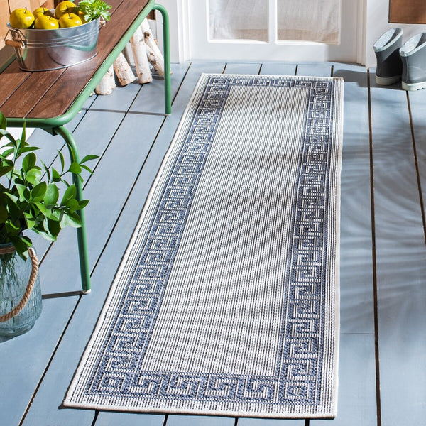 Safavieh Msr Cy Indoor/Outdoor Flat Weave Polypropylene Indoor/Outdoor-Geometric Rug MSRO331G-8
