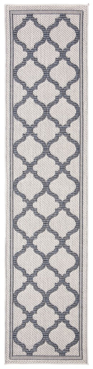 Martha Stewart Indoor Outdoor Martha Stewart Outdoor 336 Indoor - Outdoor Power Loomed Polypropylene Frize Rug Silver / Grey
