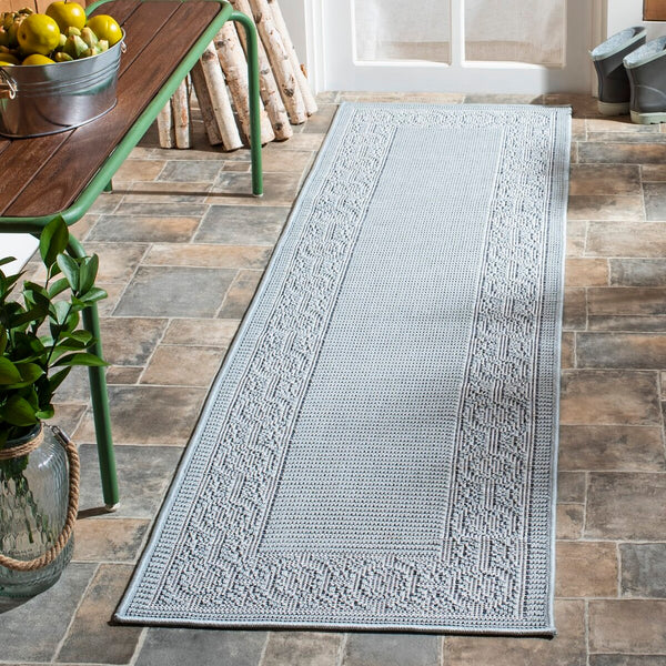 Safavieh Msr Cy Indoor/Outdoor Flat Weave Polypropylene Indoor/Outdoor-Geometric Rug MSRO338J-6