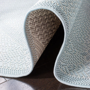 Martha Stewart Indoor Outdoor Martha Stewart Outdoor 339 Indoor - Outdoor Power Loomed Polypropylene Frize Rug Silver / Grey