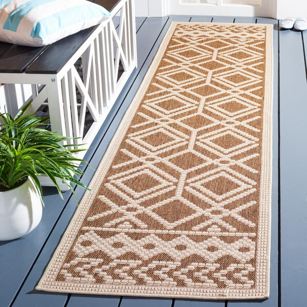 Safavieh Msr Cy Indoor/Outdoor Flat Weave Polypropylene Indoor/Outdoor-Geometric Rug MSRO374B-9