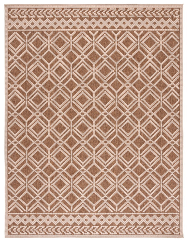 Safavieh Msr Cy Indoor/Outdoor Flat Weave Polypropylene Indoor/Outdoor-Geometric Rug MSRO374B-9