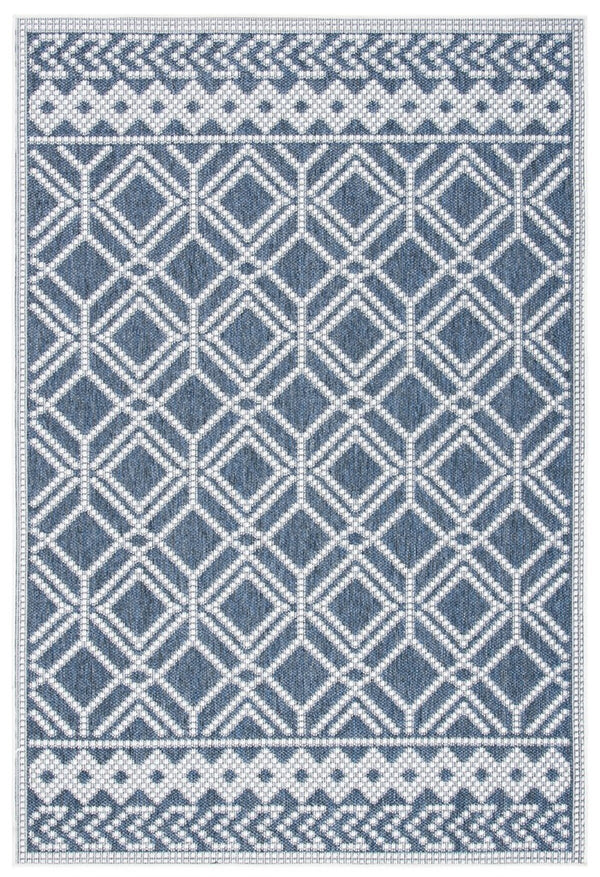 Safavieh Msr Cy Indoor/Outdoor Flat Weave Polypropylene Indoor/Outdoor-Geometric Rug MSRO374F-9