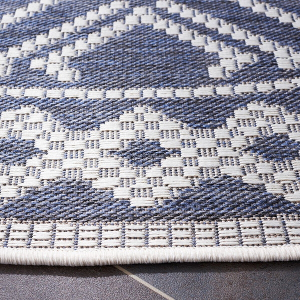 Safavieh Msr Cy Indoor/Outdoor Flat Weave Polypropylene Indoor/Outdoor-Geometric Rug MSRO374F-9