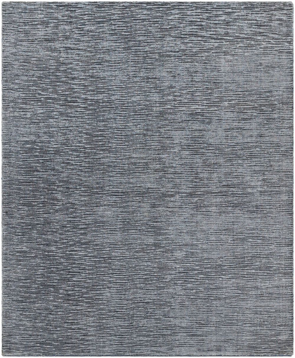 Malta MTA-2301 Modern Viscose Rug MTA2301-81012 Medium Gray, Light Gray, Charcoal 100% Viscose 8'10" x 12'