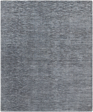 Malta MTA-2301 Modern Viscose Rug MTA2301-810 Medium Gray, Light Gray, Charcoal 100% Viscose 8' x 10'