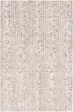 Montclair MTC-2304 Modern Viscose, Wool Rug MTC2304-912 Dark Brown, Ivory, Beige, Khaki 80% Viscose, 20% Wool 9' x 12'