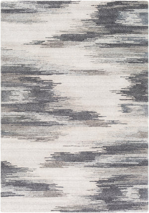 Montclair MTC-2308 Modern Wool, Viscose Rug MTC2308-912 Charcoal, Ivory, Taupe, Camel 80% Wool, 20% Viscose 9' x 12'