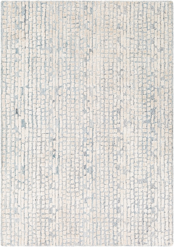 Montclair MTC-2309 Modern Viscose, Wool Rug MTC2309-912 Taupe, Beige, Sage, Black 80% Viscose, 20% Wool 9' x 12'