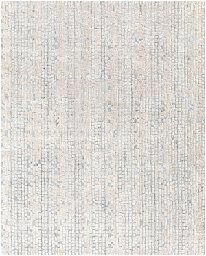 Montclair MTC-2309 Modern Viscose, Wool Rug MTC2309-810 Taupe, Beige, Sage, Black 80% Viscose, 20% Wool 8' x 10'