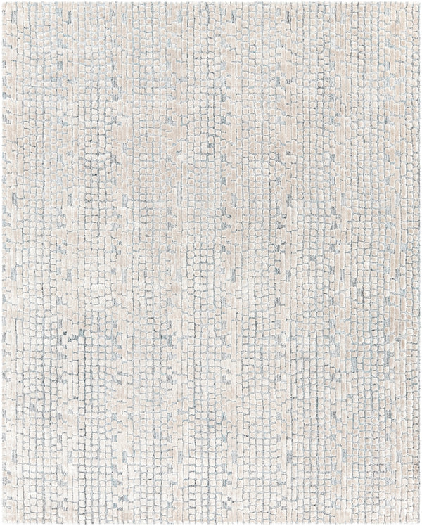 Montclair MTC-2309 Modern Viscose, Wool Rug MTC2309-810 Taupe, Beige, Sage, Black 80% Viscose, 20% Wool 8' x 10'