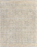 Montclair MTC-2312 Global Viscose, Wool Rug MTC2312-810 Sky Blue, Khaki, White, Denim, Black, Medium Gray 80% Viscose, 20% Wool 8' x 10'