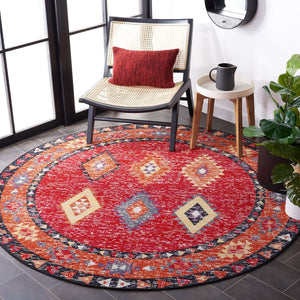 Safavieh Montage Power Loomed 95% Polypropylene/ 5% Polyester Rug MTG201Q-9