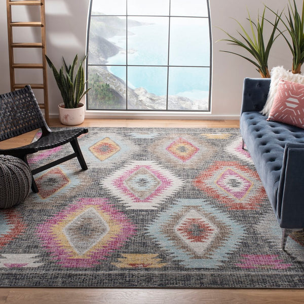 Safavieh Montage 212 Power Loomed 95% Polypropylene/ 5% Polyester Rug MTG212F-4