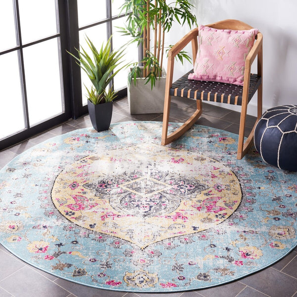 Safavieh Montage 364 Power Loomed 95% Polypropylene/ 5% Polyester Rug MTG364K-8