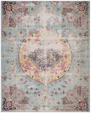 Safavieh Montage 364 Power Loomed 95% Polypropylene/ 5% Polyester Rug MTG364K-8