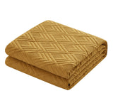 Marling Gold King 3pc Quilt Set