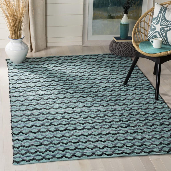 Safavieh Montauk 120 Hand Woven Cotton Rug MTK120K-4SQ