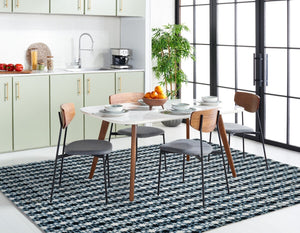 Safavieh Montauk 123 Hand Woven Cotton Rug MTK123A-4SQ